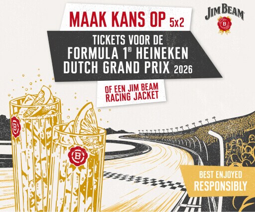 Jim Beam formule 1 winactie header